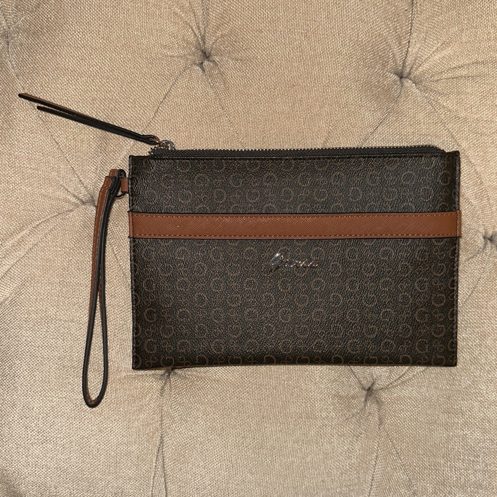 Guess clutch wristlet